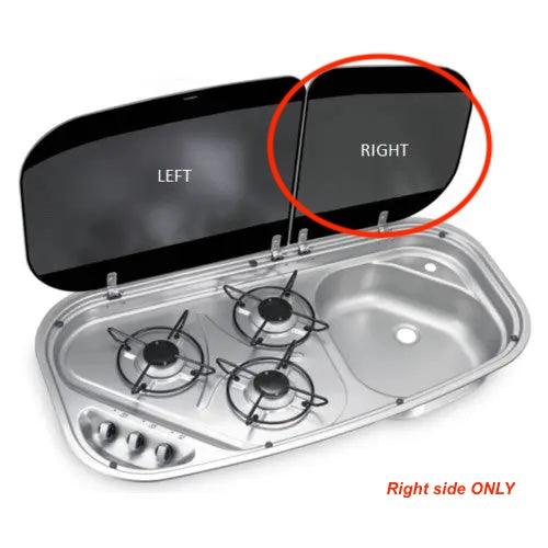 Glass Lid Right Hand Side 3B Combo Cramer 39400 - Everything Caravans