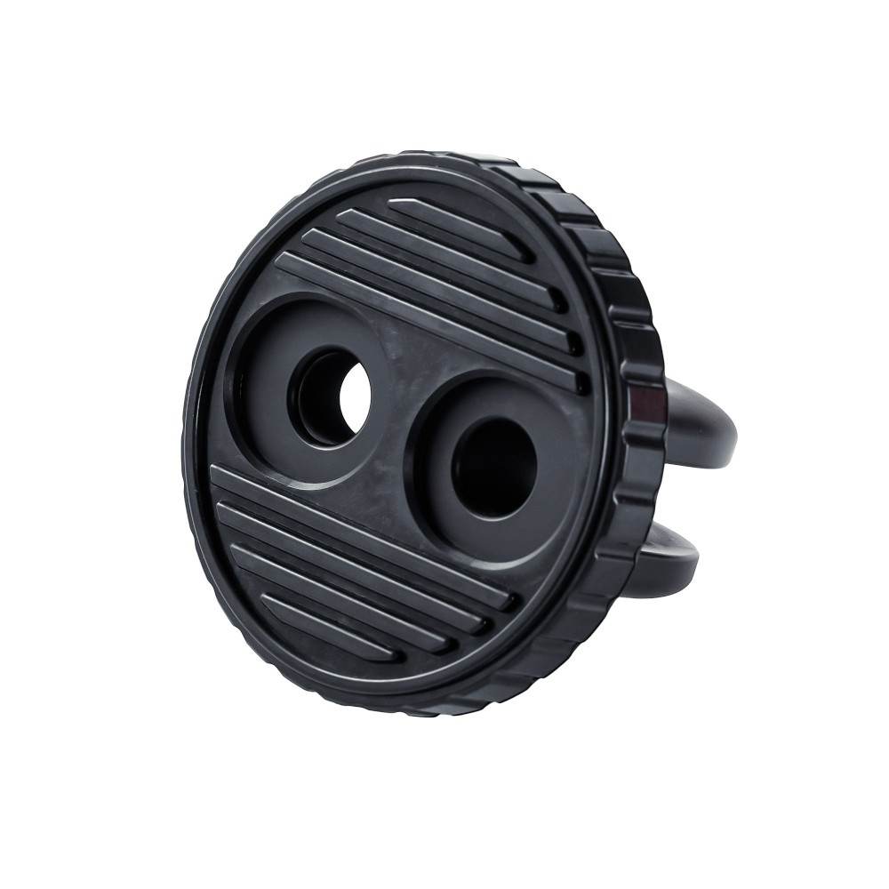 Saber Aluminium Spliced Winch Thimble Pro Black Cerakote SBR-SWTPROCBLK
