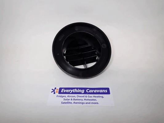 Eberspacher 60mm 65mm Vent Duct Plate 30Degree Black 221000010056