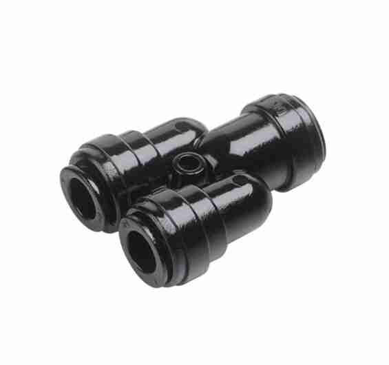 Caravan RV Water John Guest Type Two Way Adaptor 12mm Tube