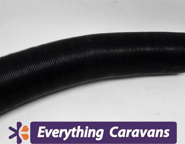 Eberspacher 65mm Heater Ducting Black - Per Metre