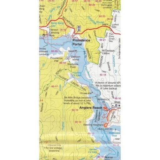 Hema Kosciuszko National Park Forest Map