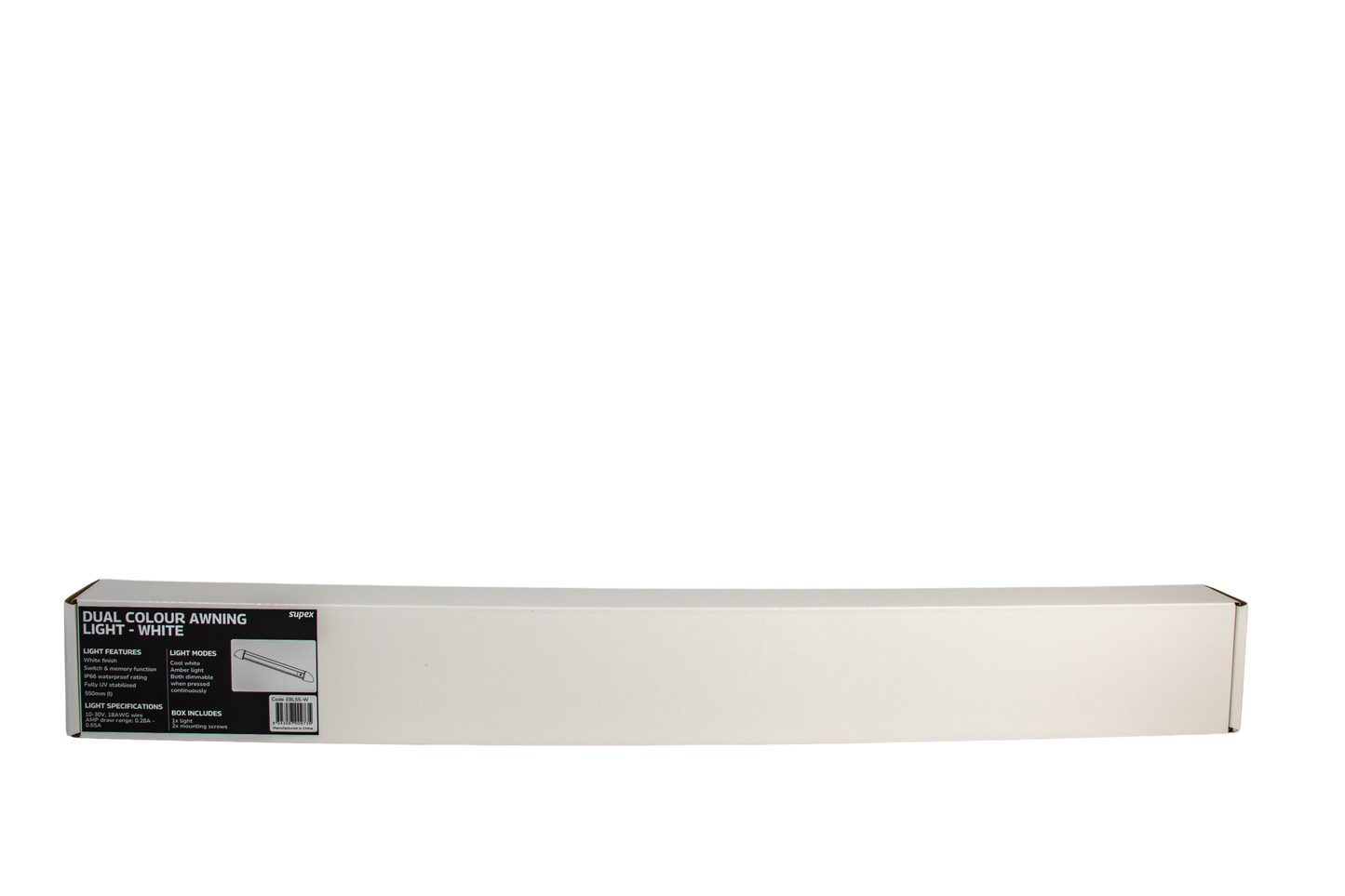 Supex Dual Colour Awning Light 550mm White