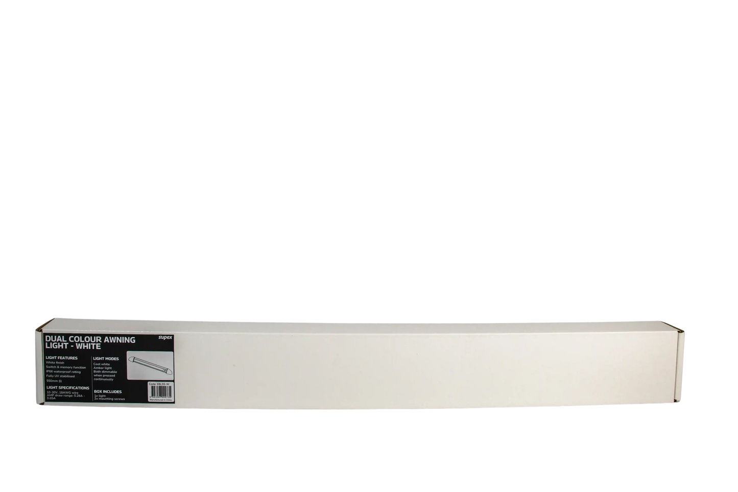 Supex Dual Colour Awning Light 550mm White