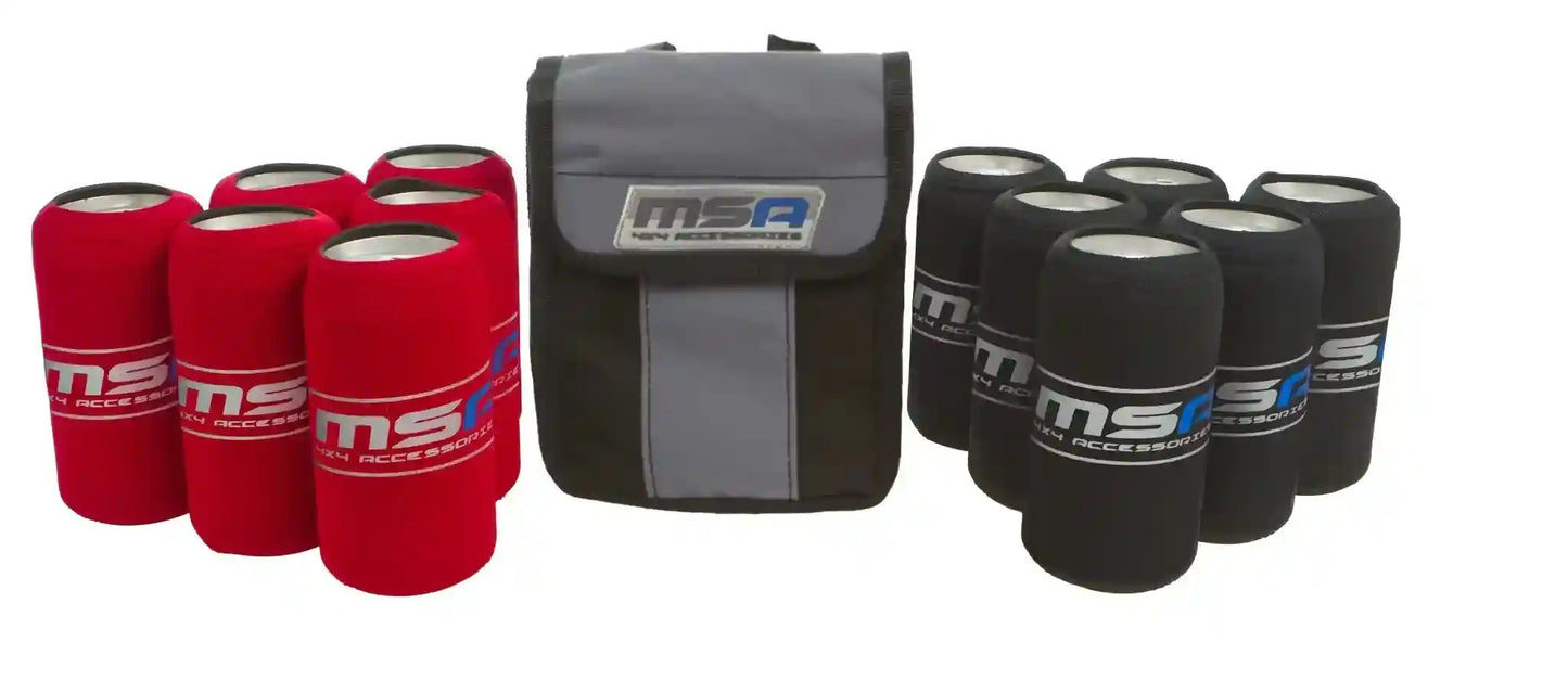 MSA 4X4 Tinnie Tubes with Canvas Storage Bag