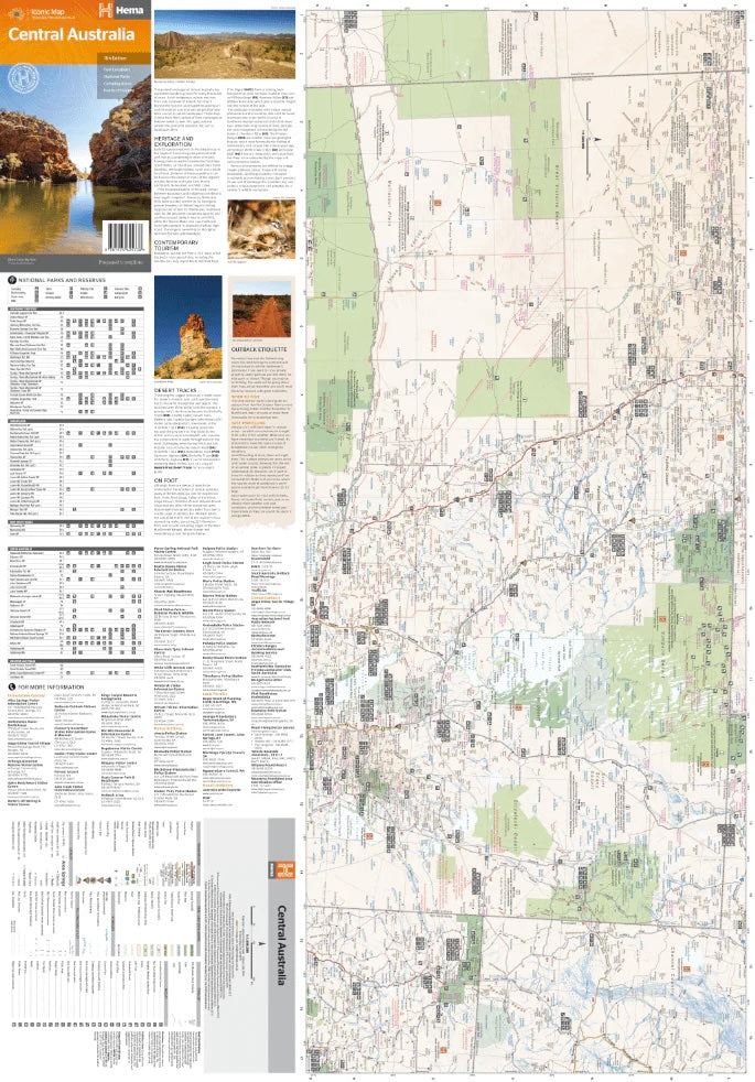 Hema Central Australia Map - Everything Caravans