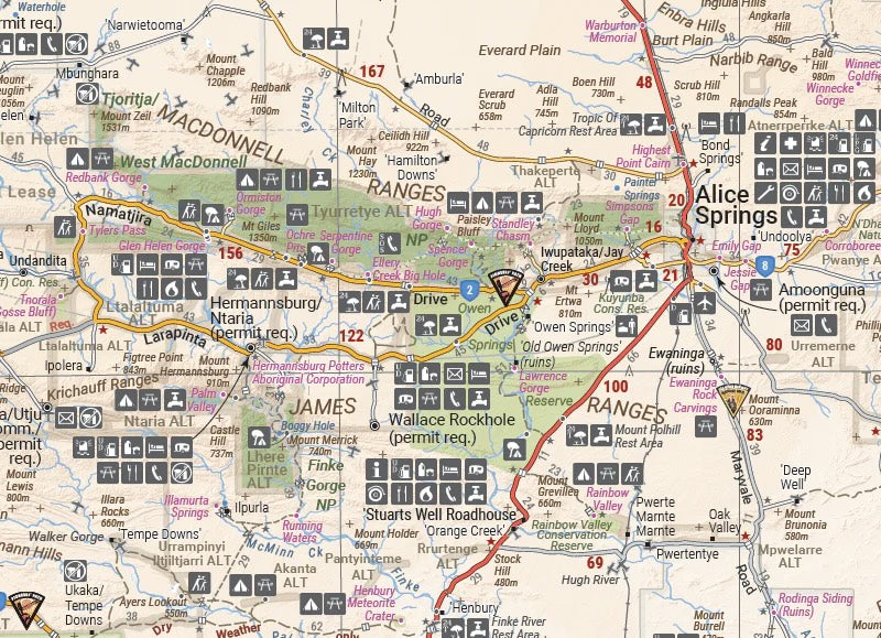 Hema Central Australia Map - Everything Caravans