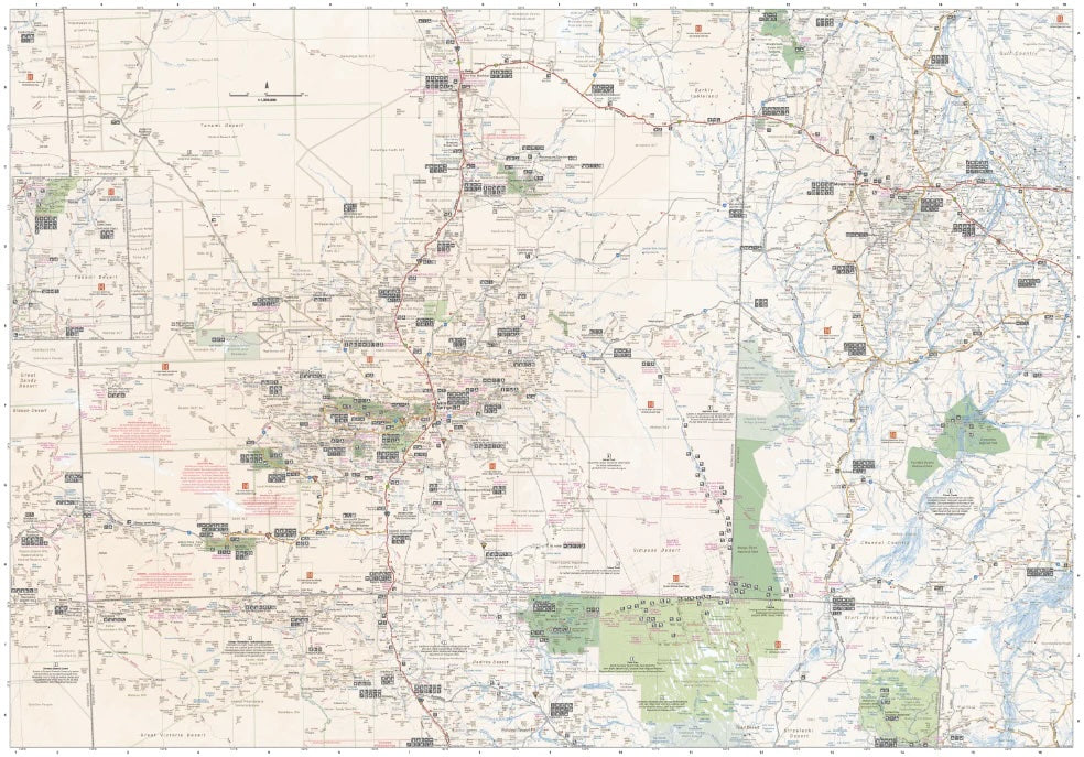 Hema Central Australia Map - Everything Caravans