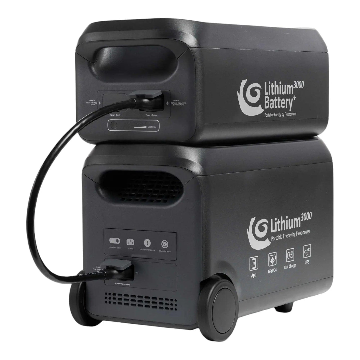 Flexopower Extra Battery 200amp for LITHIUM3000 - Everything Caravans