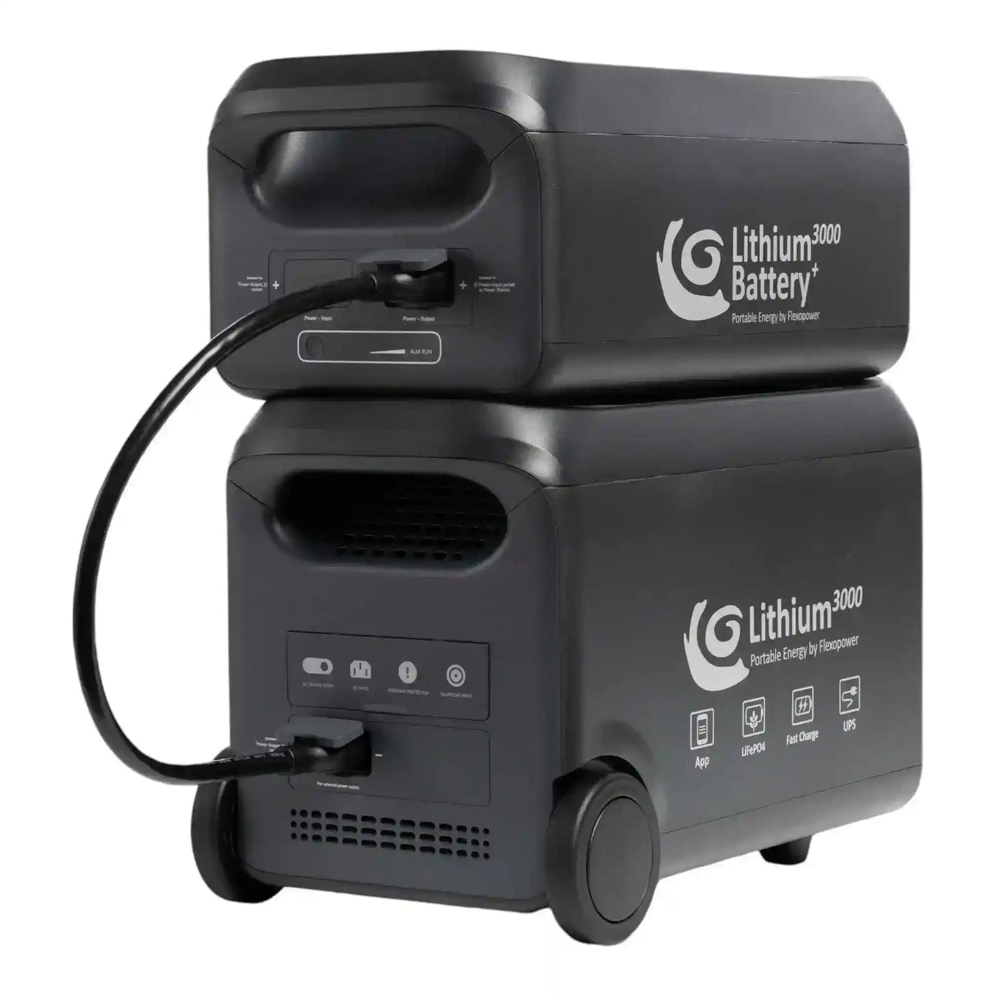 Flexopower Extra Battery 200amp for LITHIUM3000 - Everything Caravans