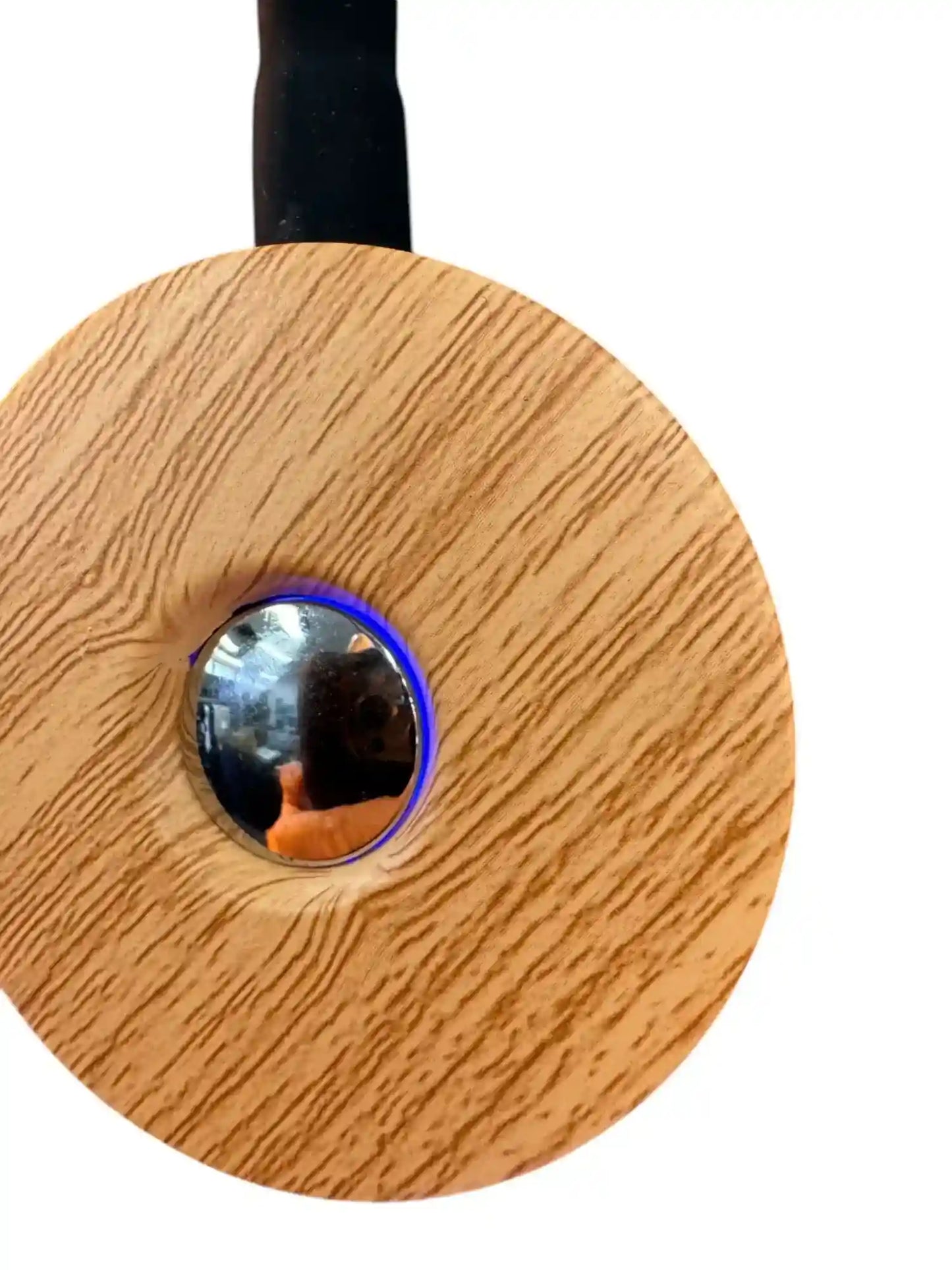 Supex Faux Timber LED Reading Light with USB-C