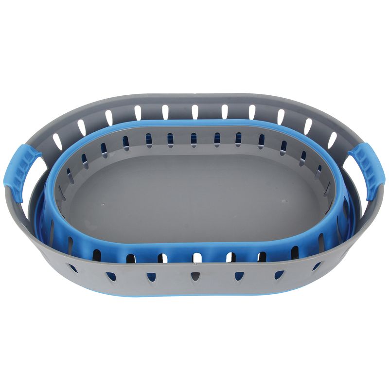 Popup Laundry Basket Blue