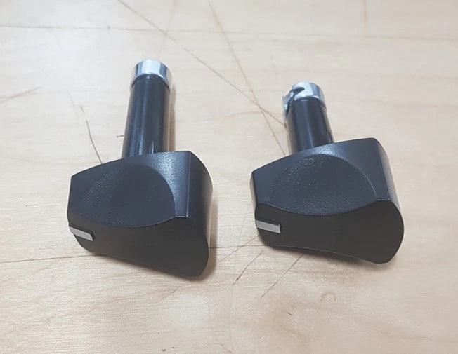 2 x Knobs for RM2350 3 Way Fridge Selector and Thermostat - Black