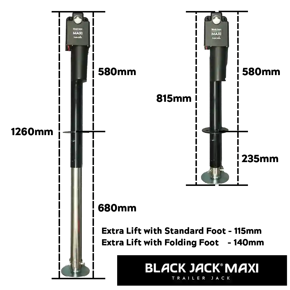 Black Jack Electric Trailer Jack – Master