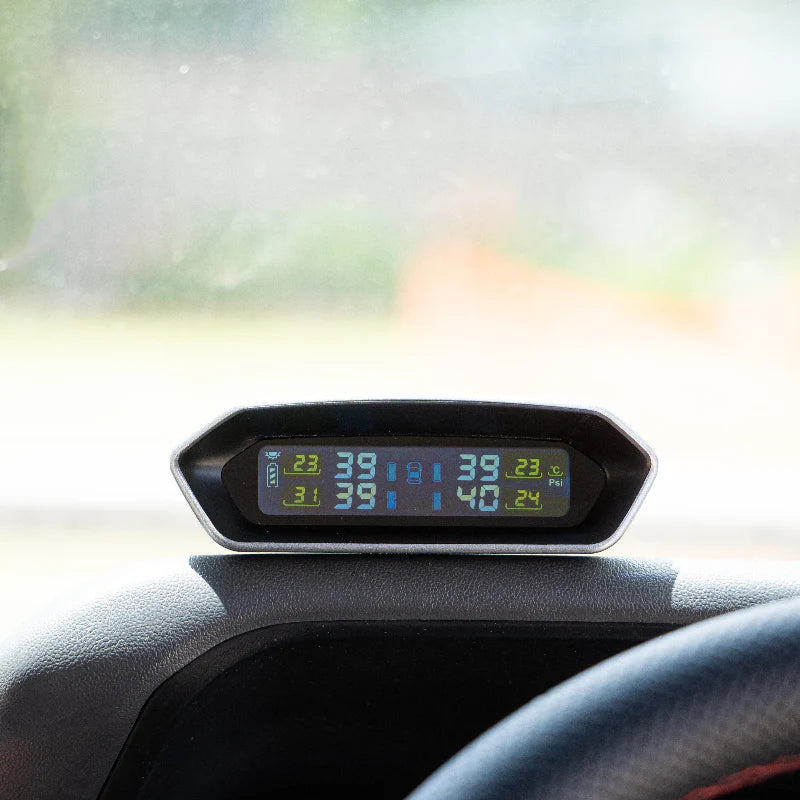 Oricom DIY TPMS Tyre Pressure Monitoring System Multicolour Display - 4 External Sensor