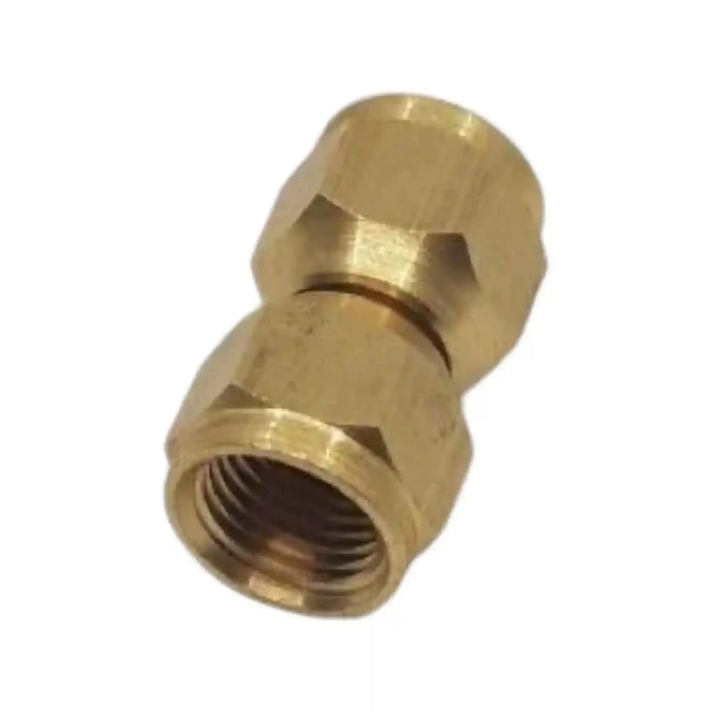 Brass Gas fitting 5/16 Flare Swivel Union for 5/16 Flare