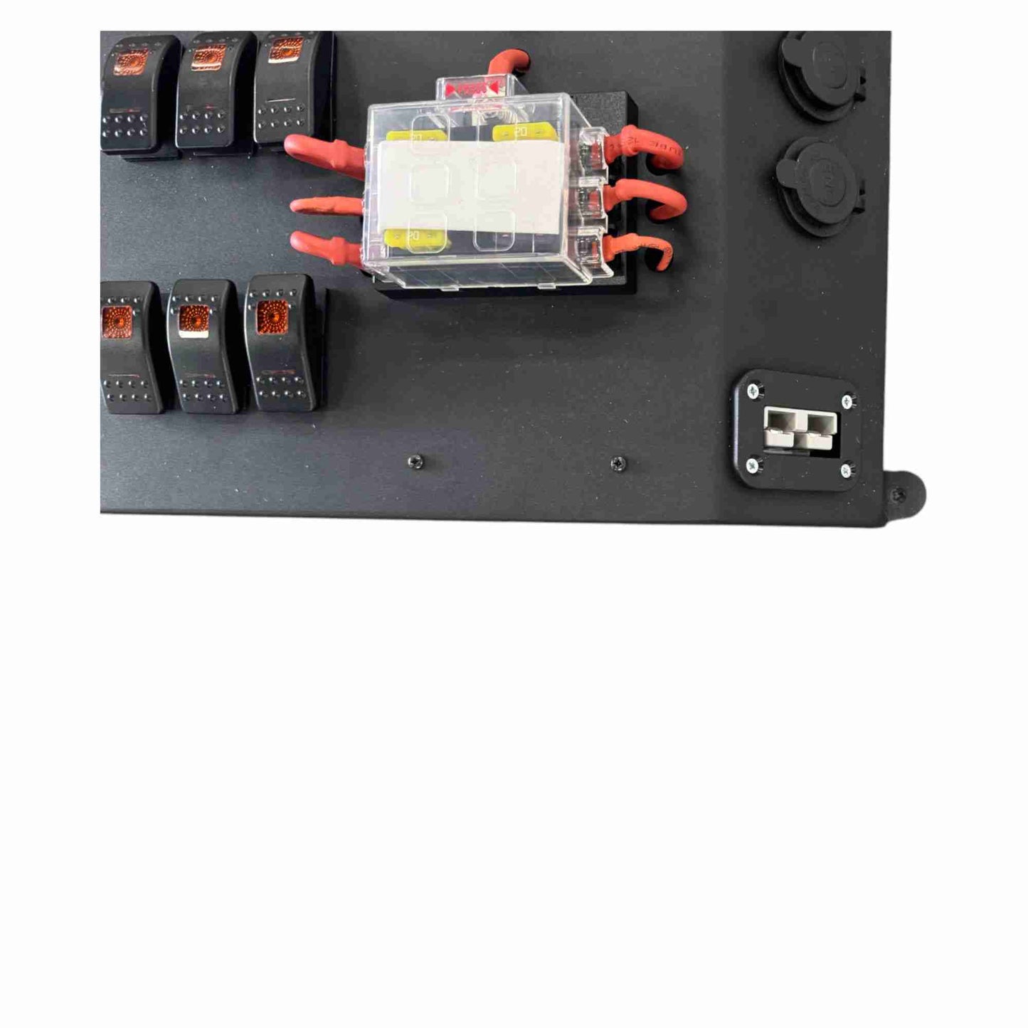 40A Lithium DC–DC Canopy Distribution Charging Board with Solar Input