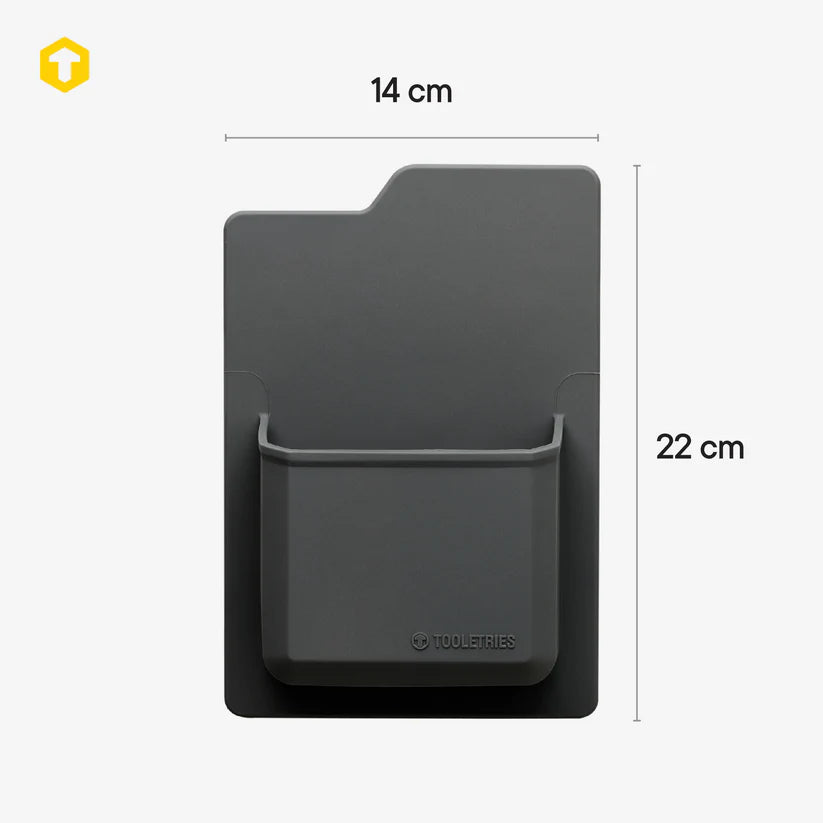 Tooletries The James Toiletry Organizer Charcoal