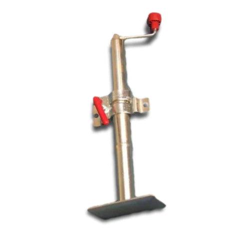 Alko Adjustable Jockey Stand with Flat Foot and Clamp - Everything Caravans