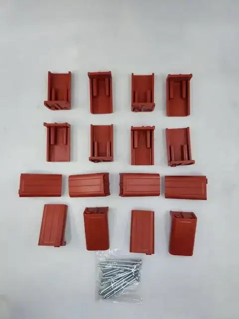 Mounting Kit Suits Heki 2 Roof Thickness 53-60mm Red