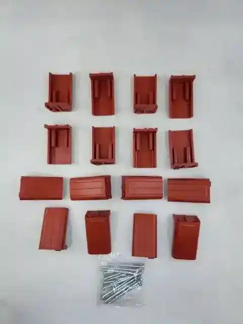 Mounting Kit Suits Heki 2 Roof Thickness 53-60mm Red