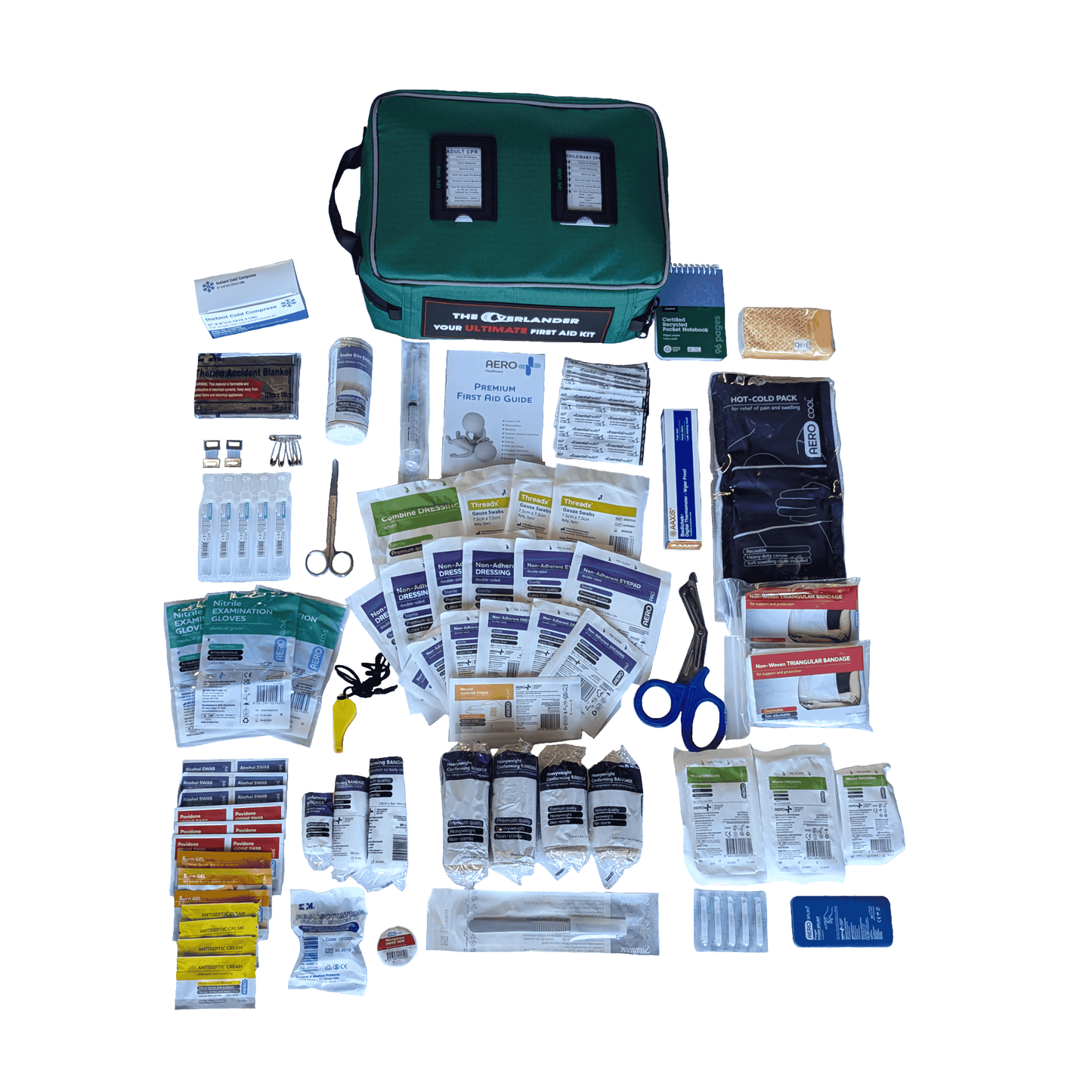 SafetyDave First Aid Overlander Bag - Complete Kit - Everything Caravans