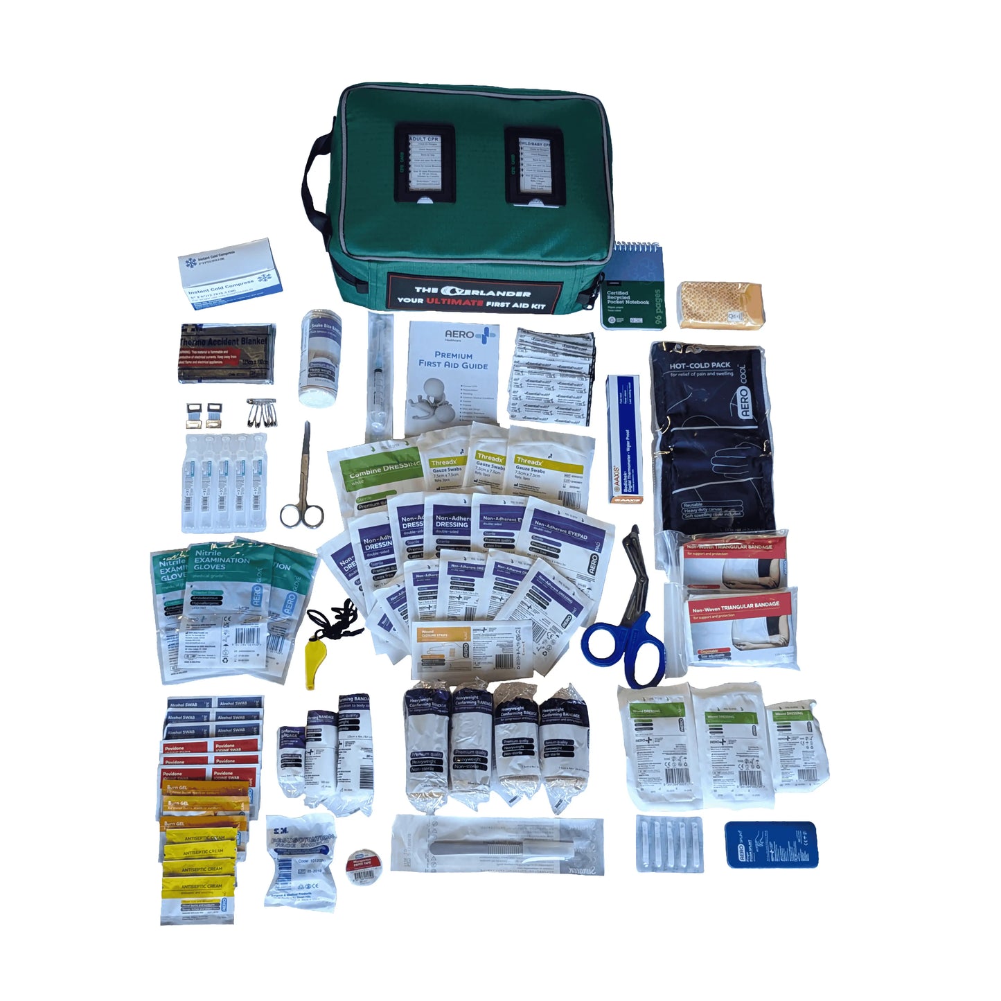 SafetyDave First Aid Overlander Bag - Complete Kit - Everything Caravans