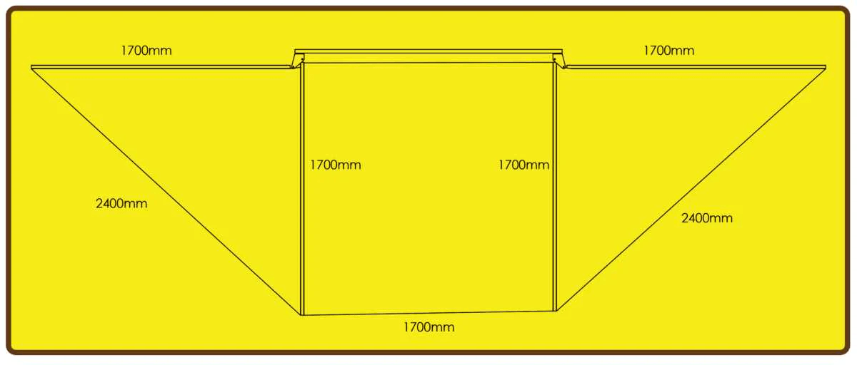 Eezi-Awn Dragonfly Mini 180 Awning 1.9M Freestanding Left Side Mount Grey - Black Friday Sale - Everything Caravans