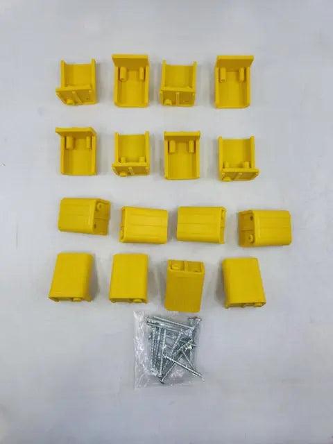 Mounting Kit Suits Heki 2 Roof Thickness 39-45mm Yellow - Everything Caravans
