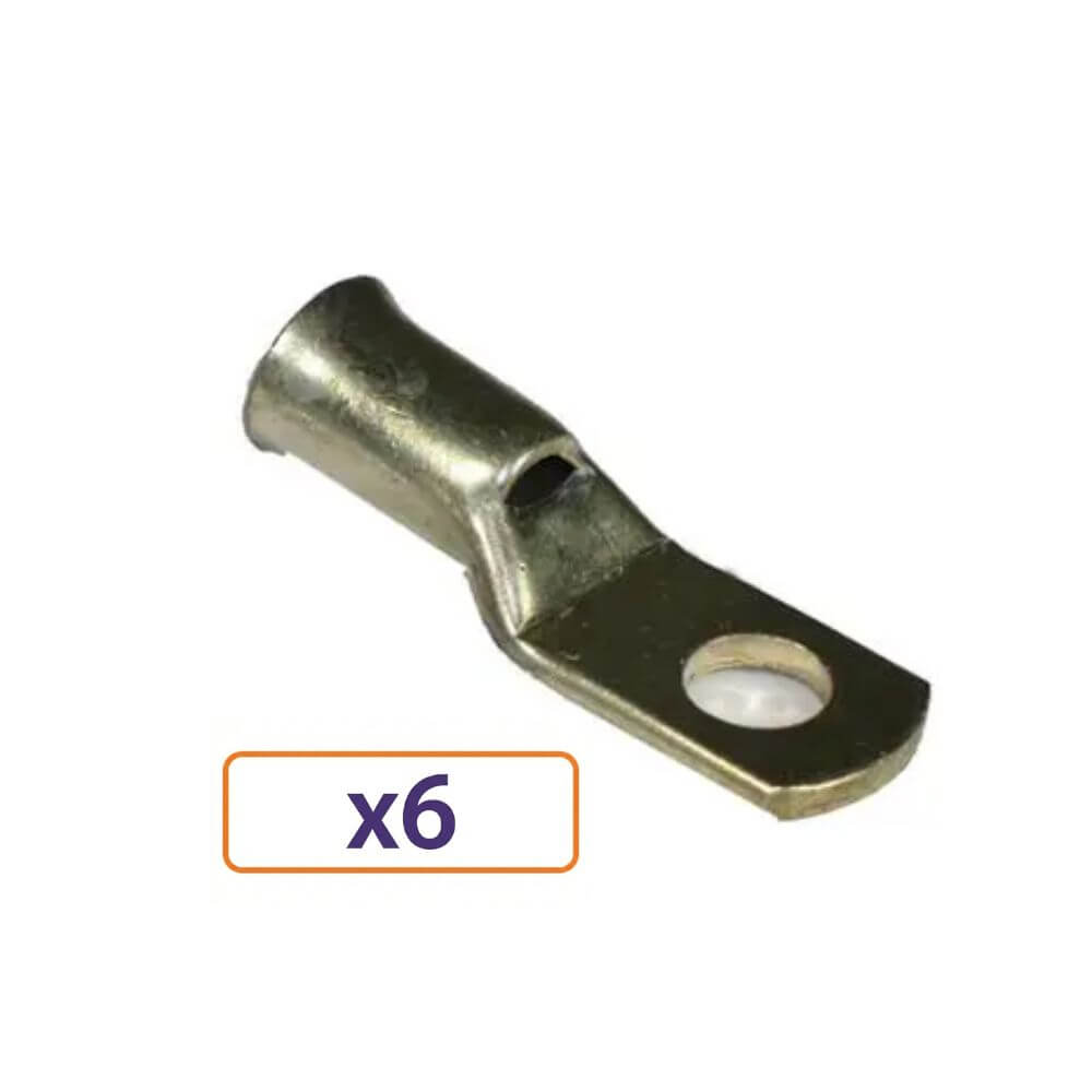 10mm Lugs - 6mm Stud - Pack of 6