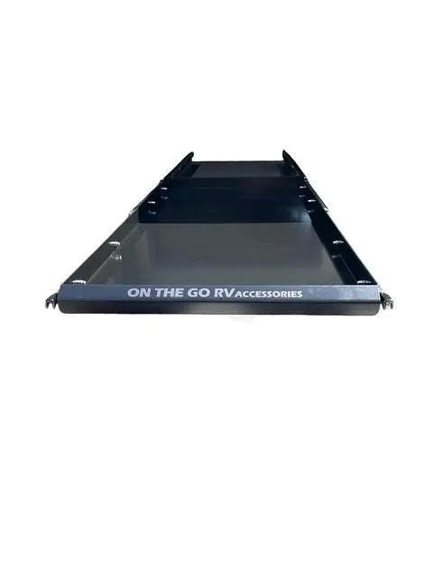 430mm wide Tunnel Boot Draw Slide x 700mm Long with tie down points - Everything Caravans