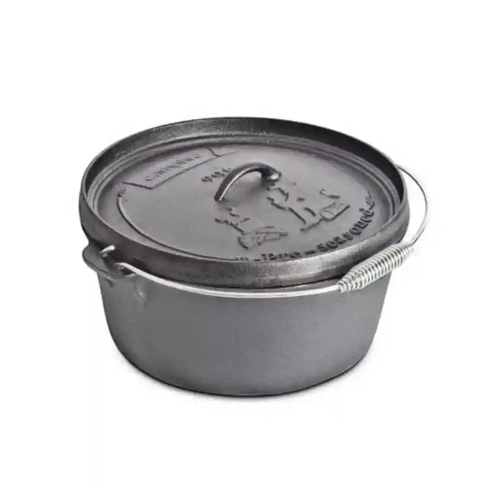 Campfire Dutch Camp Oven Pre Seasoned 4.5 Quart
