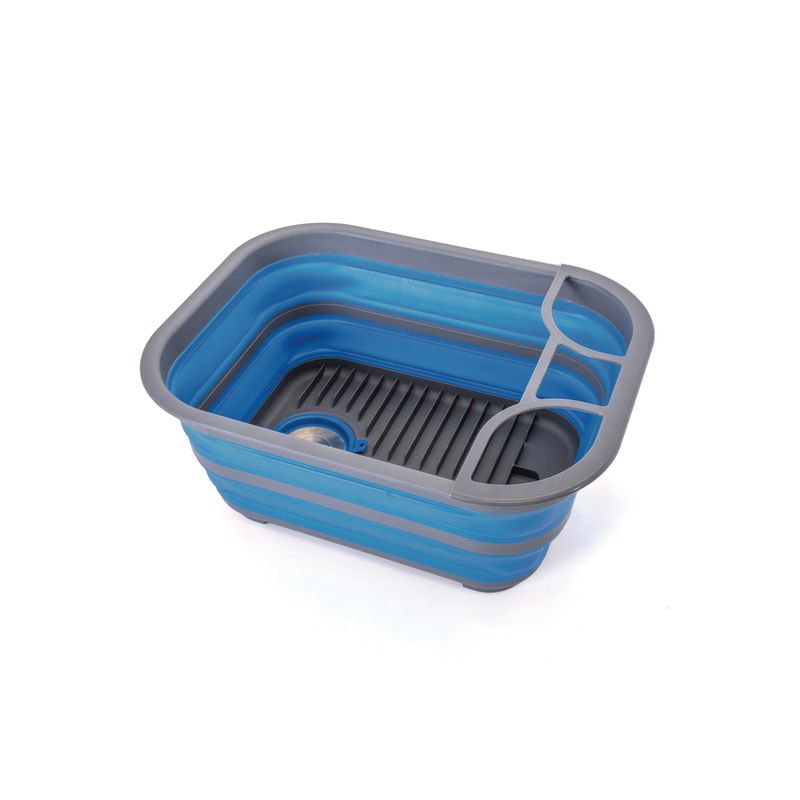Popup Dish Tray and Tub 15L Blue