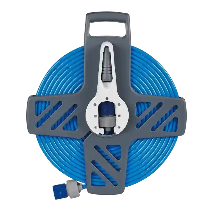 Companion Caravan Flat Drinking Water Hose With Reel Flat - 9 metre