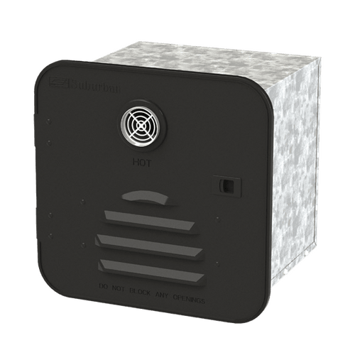 Suburban ST60 Tankless Hot Water System Black - Everything Caravans