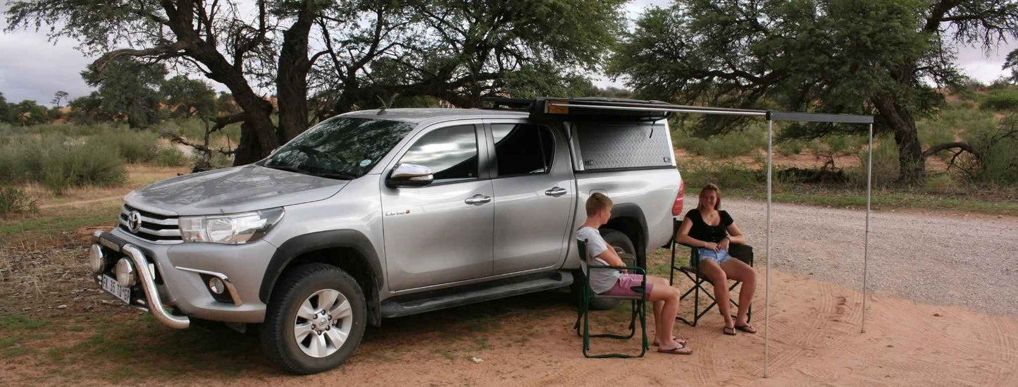 Eezi-Awn Lite Bag Awning 2000mm Grey Edition - Summer SaleMade in South Africa - Summer Sale