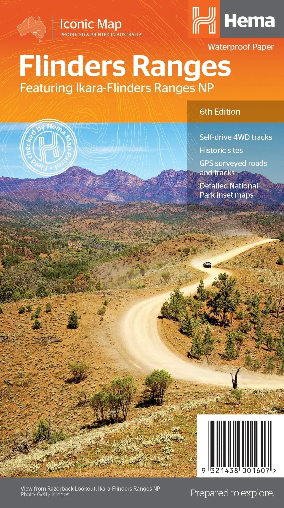 Hema Flinders Ranges Map - Everything Caravans