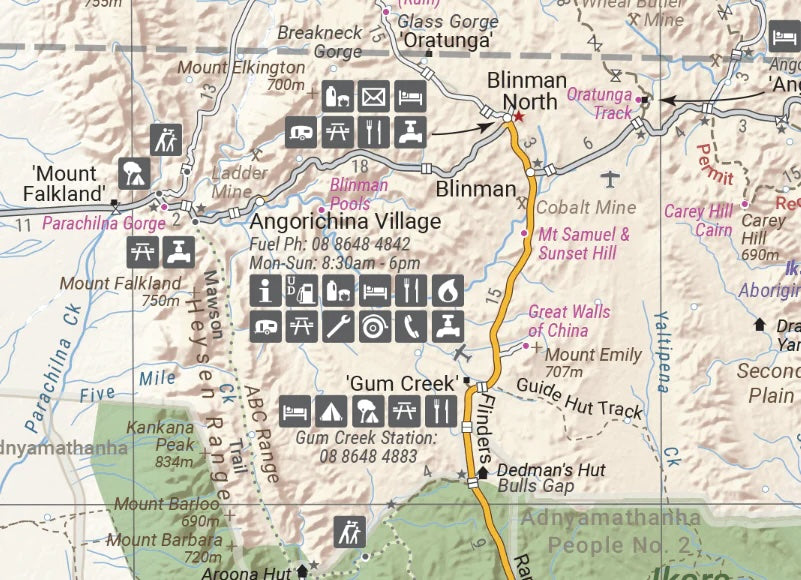 Hema Flinders Ranges Map - Everything Caravans