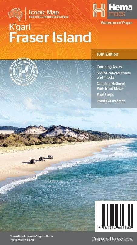 Hema Fraser Island Kgari Map - Everything Caravans