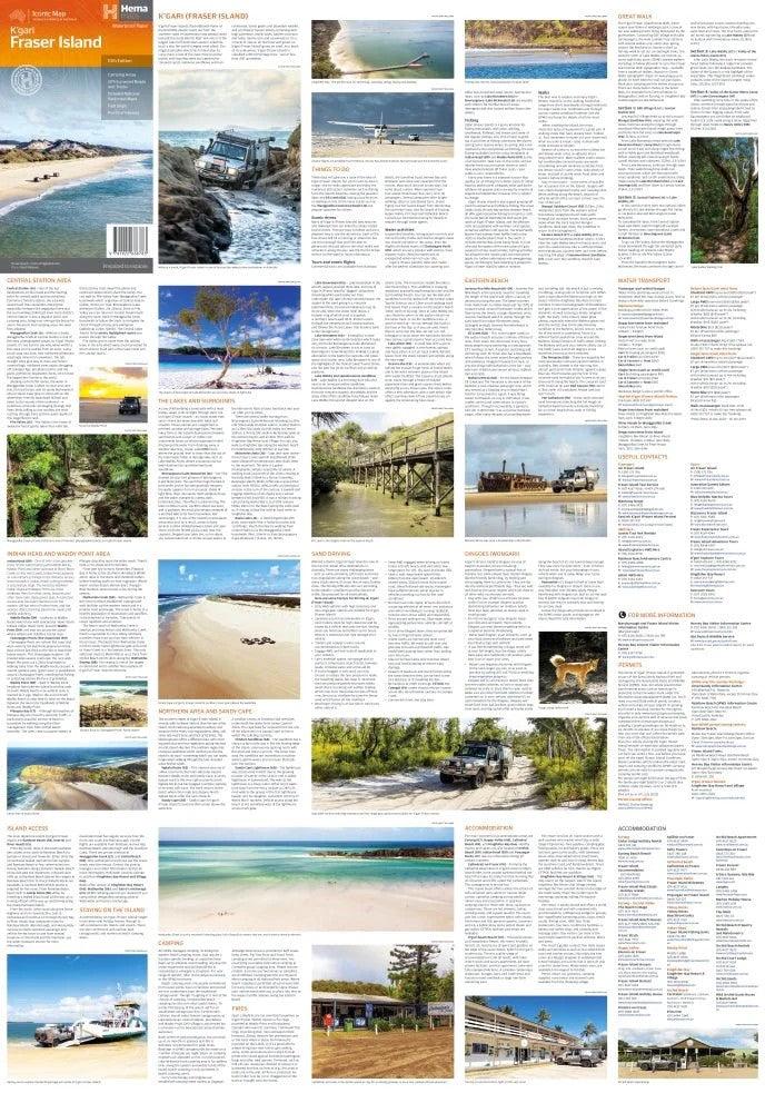 Hema Fraser Island Kgari Map - Everything Caravans