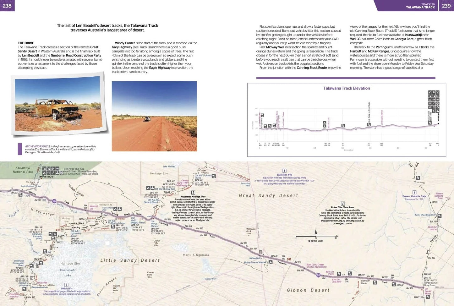 Hema Great Desert Tracks Atlas and Guide - Everything Caravans