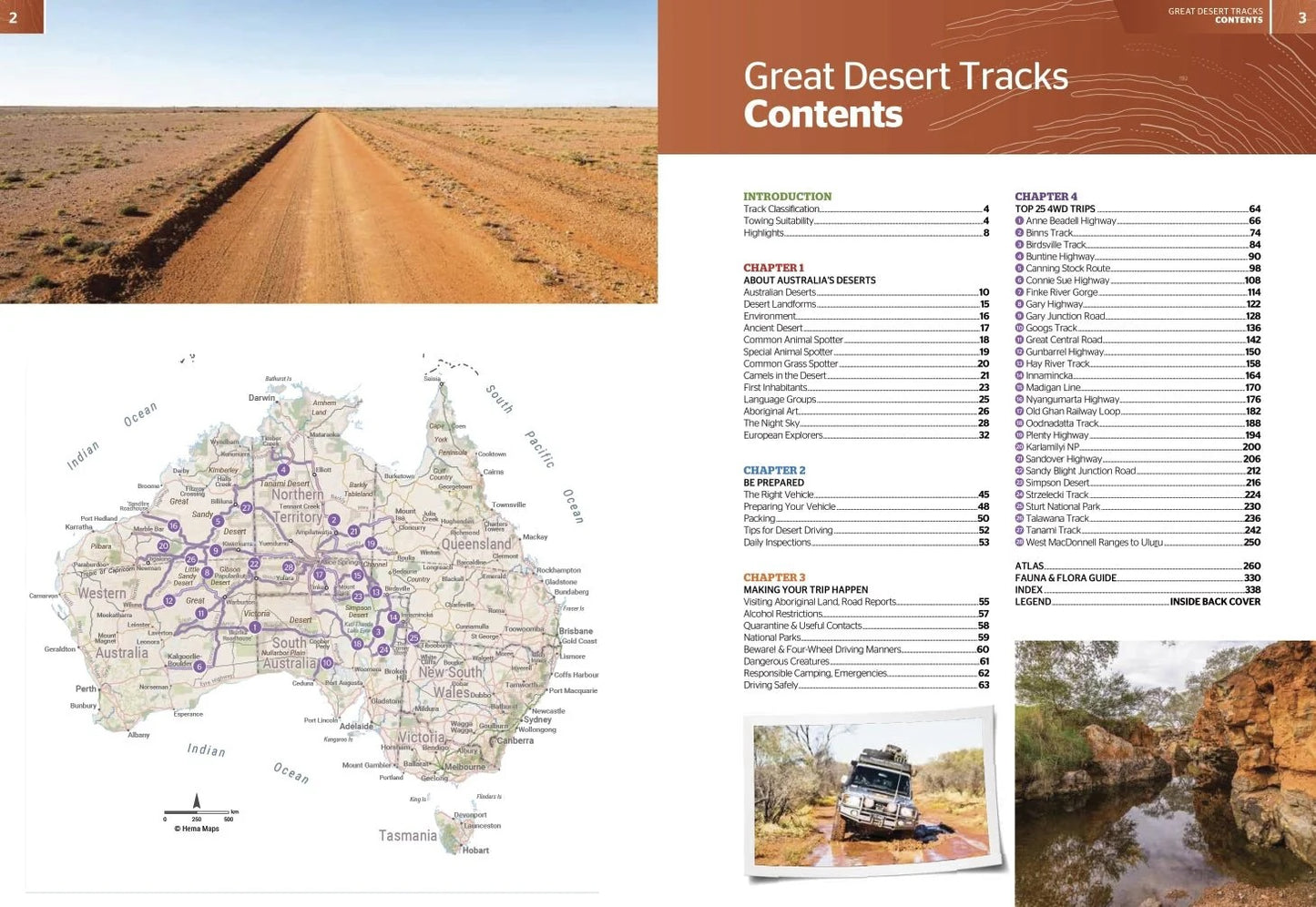 Hema Great Desert Tracks Atlas and Guide - Everything Caravans