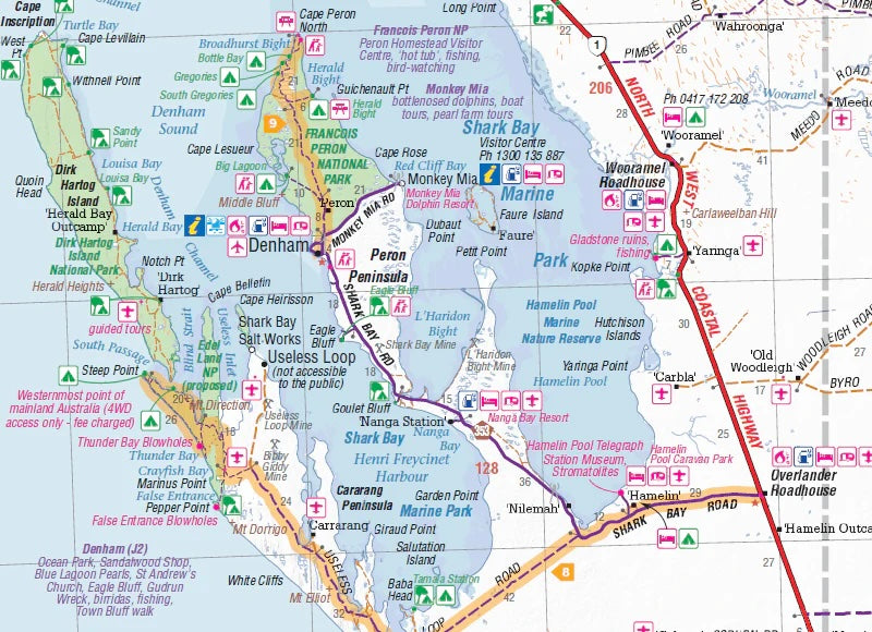 Hema Mid West Western Australia Map - Everything Caravans