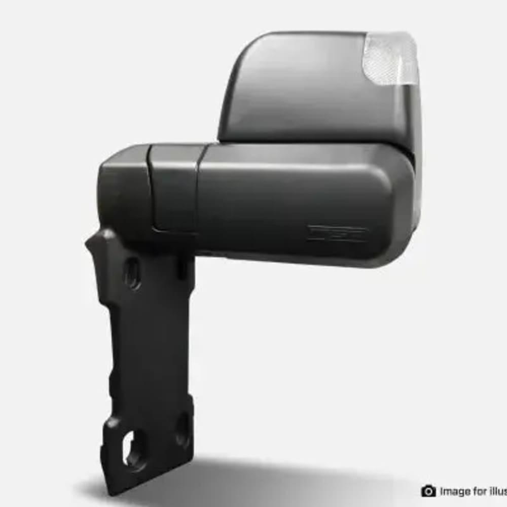 MSA Towing Mirror compatible with Toyota Land Cruiser 70-79 Series Black - Everything Caravans