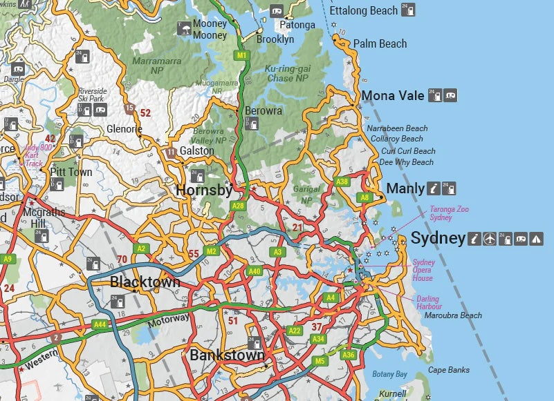 Hema New South Wales State Map - Everything Caravans