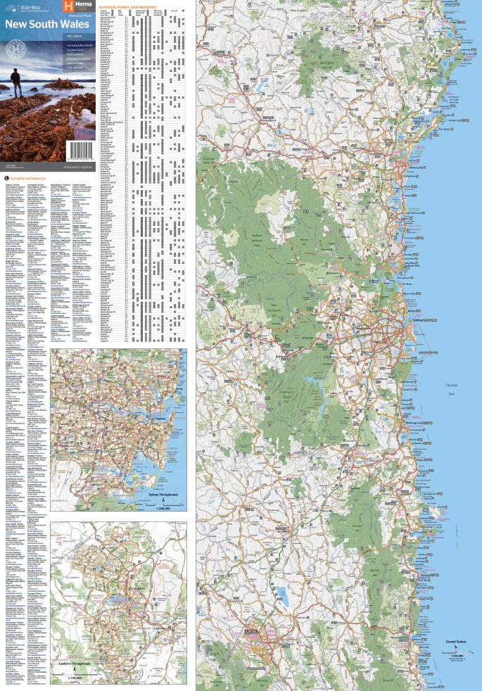 Hema New South Wales State Map - Everything Caravans