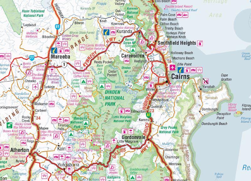 Hema North Queensland Map - Everything Caravans