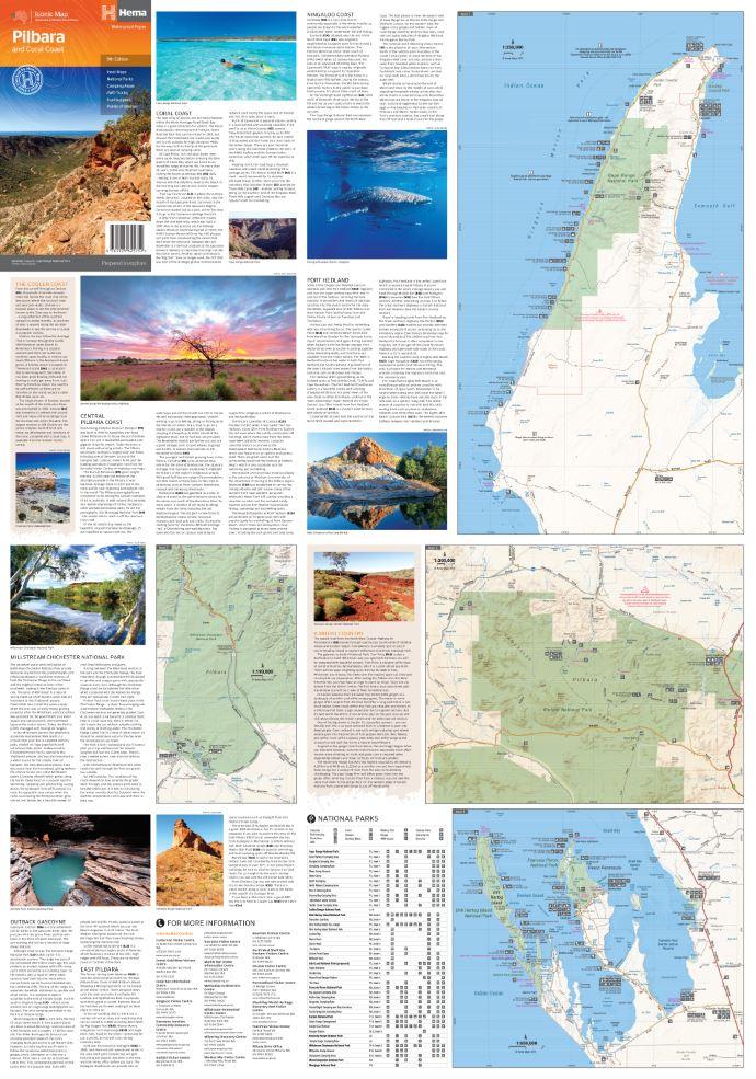 Hema Pilbara and Coral Coast Map - Everything Caravans