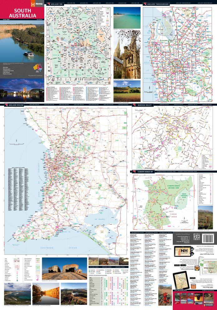 Hema South Australia State Map - Everything Caravans