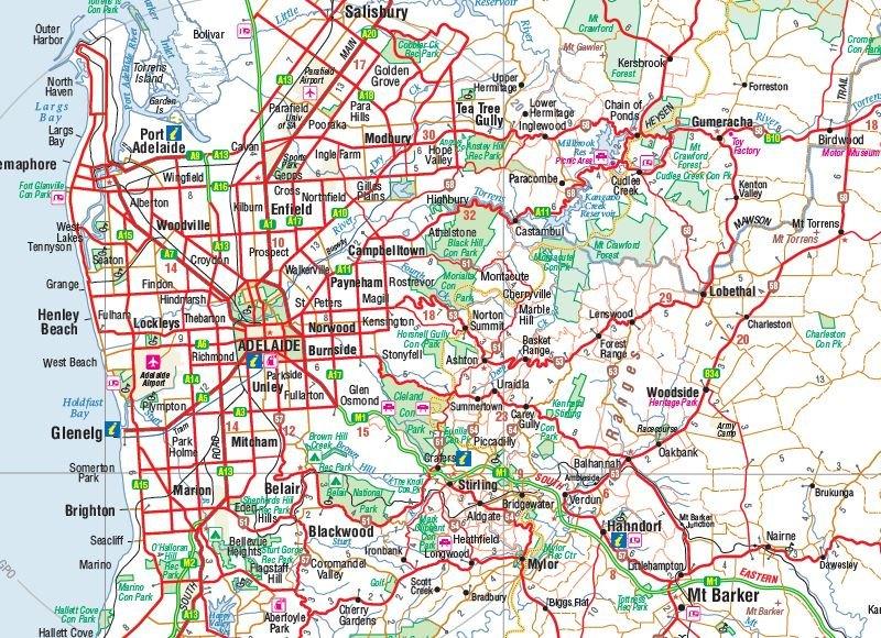 Hema South Australia State Map - Everything Caravans